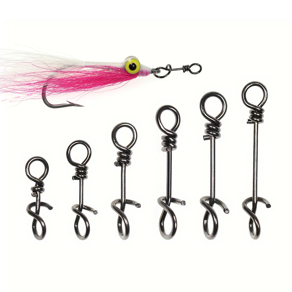 Fishing Equipment Fly - 50 قطعة مشابك زنبركية للصيد من