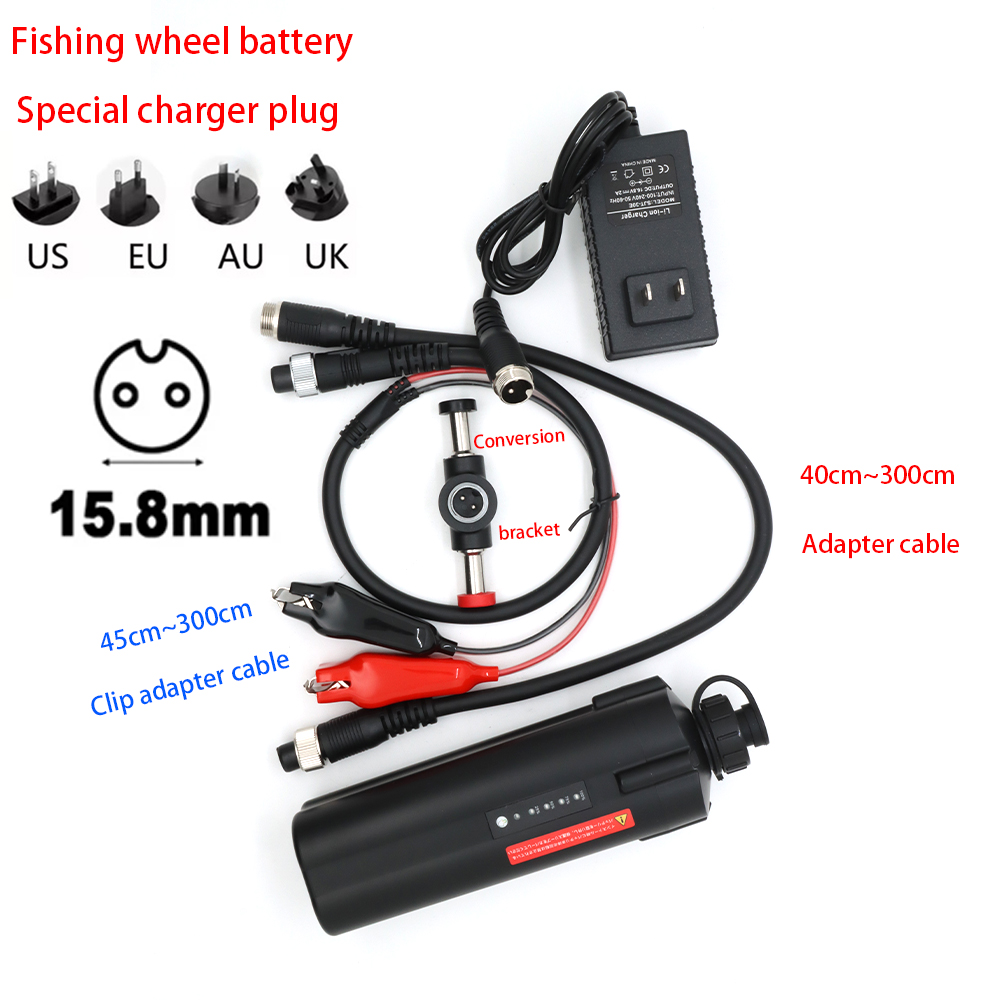 Fishing Equipment Uk - الصيد بكرة كهربائية ملحقات البطارية كليب