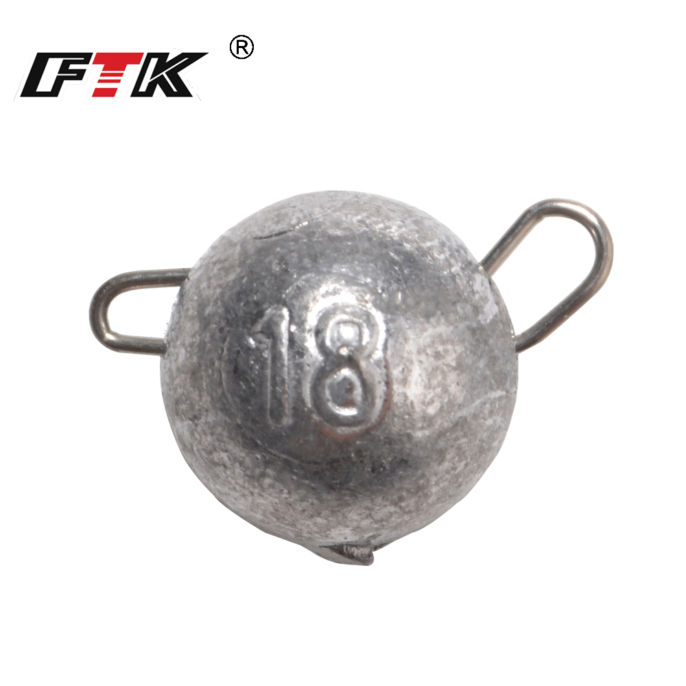 Jig Head Lure - FTK 5 قطعة غرق القارة الخارقة