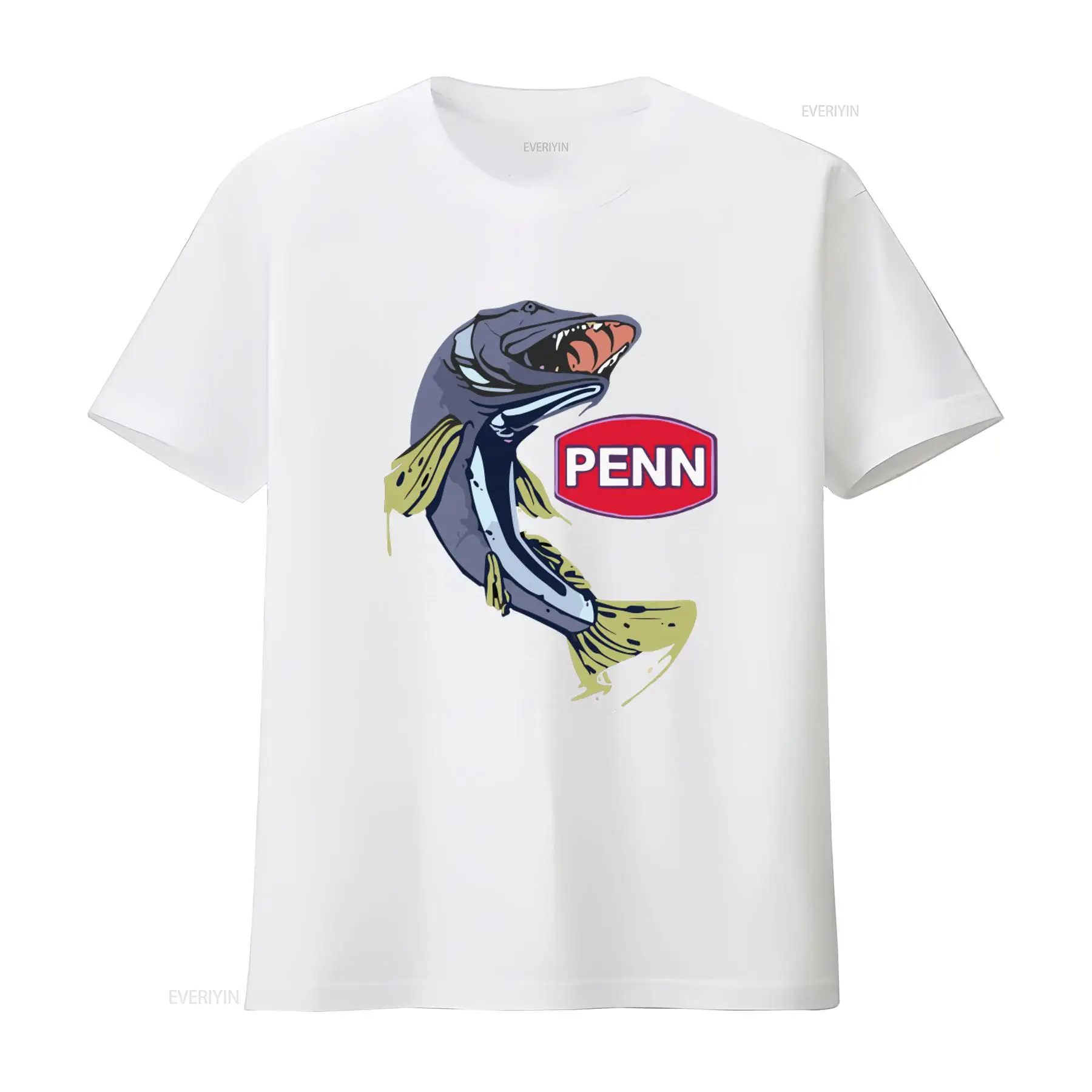 قميص رجالي أسود بشعار شركة PEN - مراجعة Fishing Equipment Logo وسعره