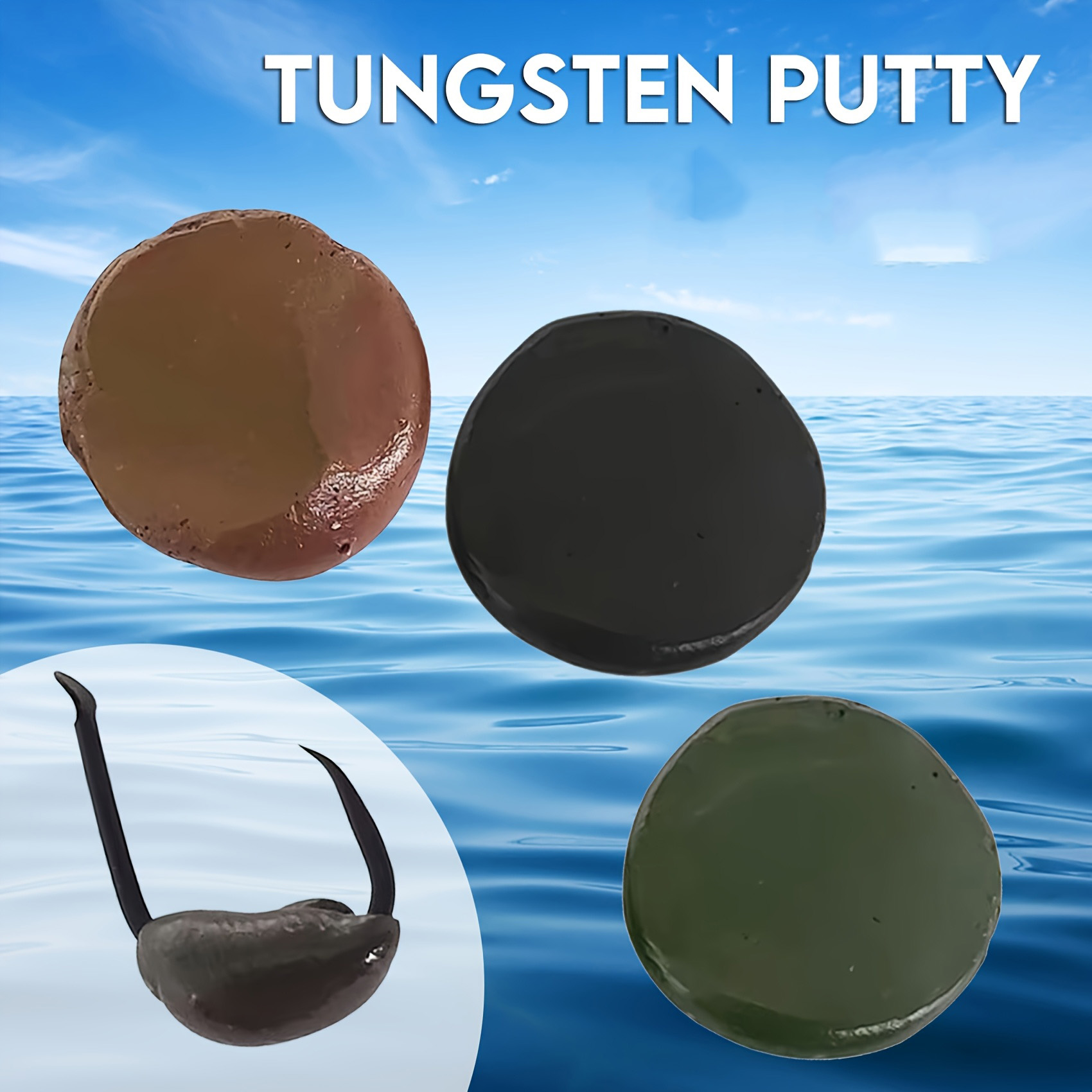 معجون التنغستن 0.5 أونصة (15 ج - مراجعة Fishing Equipment Fly وسعره