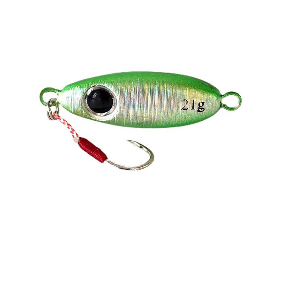 6 قطعة مايكرو المعادن القفز ال - مراجعة Jig Head Lure وسعره