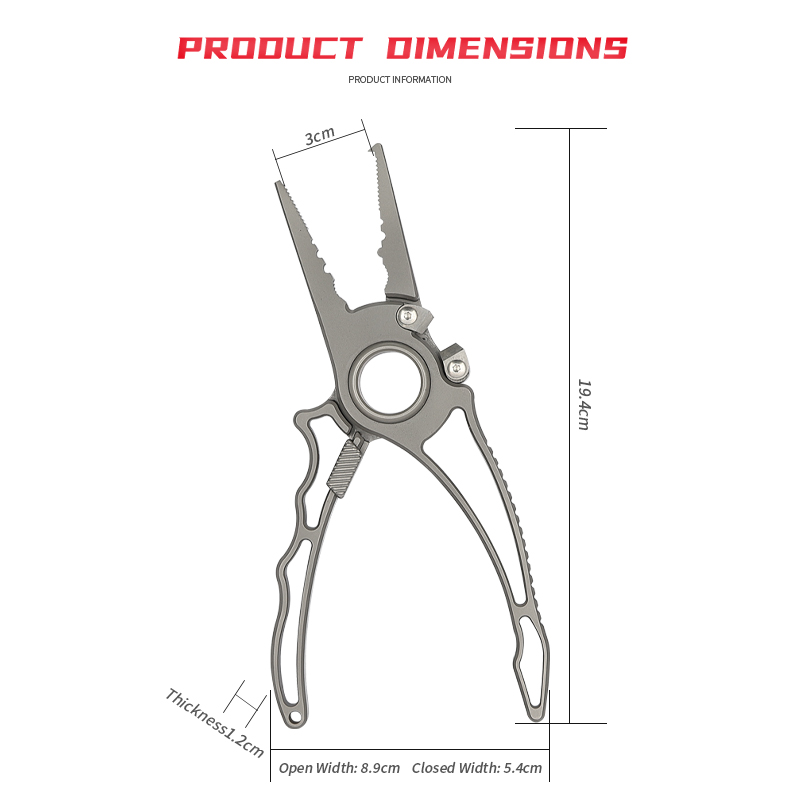 كماشة صيد عالية الجودة من التي - مراجعة Fishing Equipment Logo وسعره