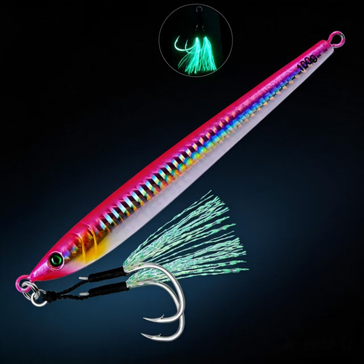 يلقي المعادن تهزهز الصيد إغراء - مراجعة Jig Head Lure وسعره