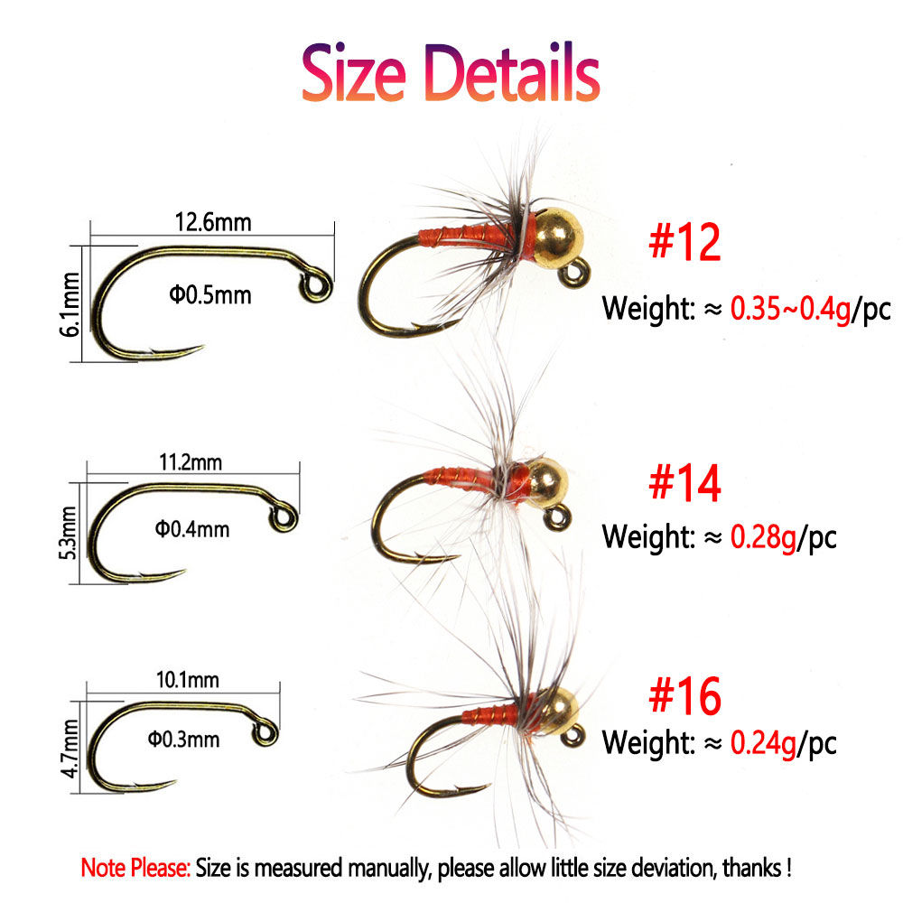 بيمو 6 قطع # 12 #   14 # 16 طُ - مراجعة Jig Head Lure وسعره
