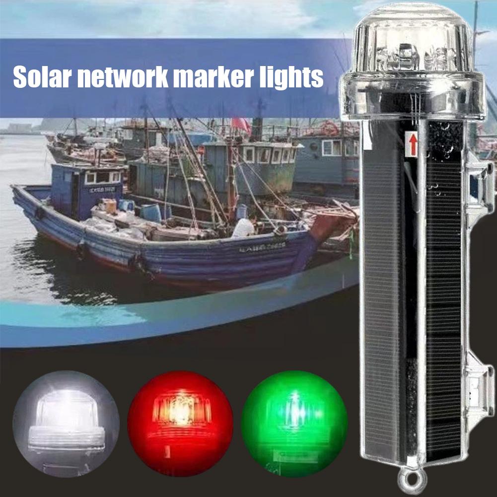 ضوء إشارة شمسي للشبكات البحرية - مراجعة Fishing Equipment Net وسعره