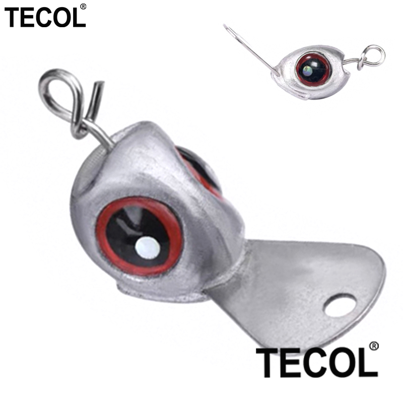TECOL 5 قطع 10 قطع 3.5 جرام 5  - مراجعة Jig Head Lure وسعره