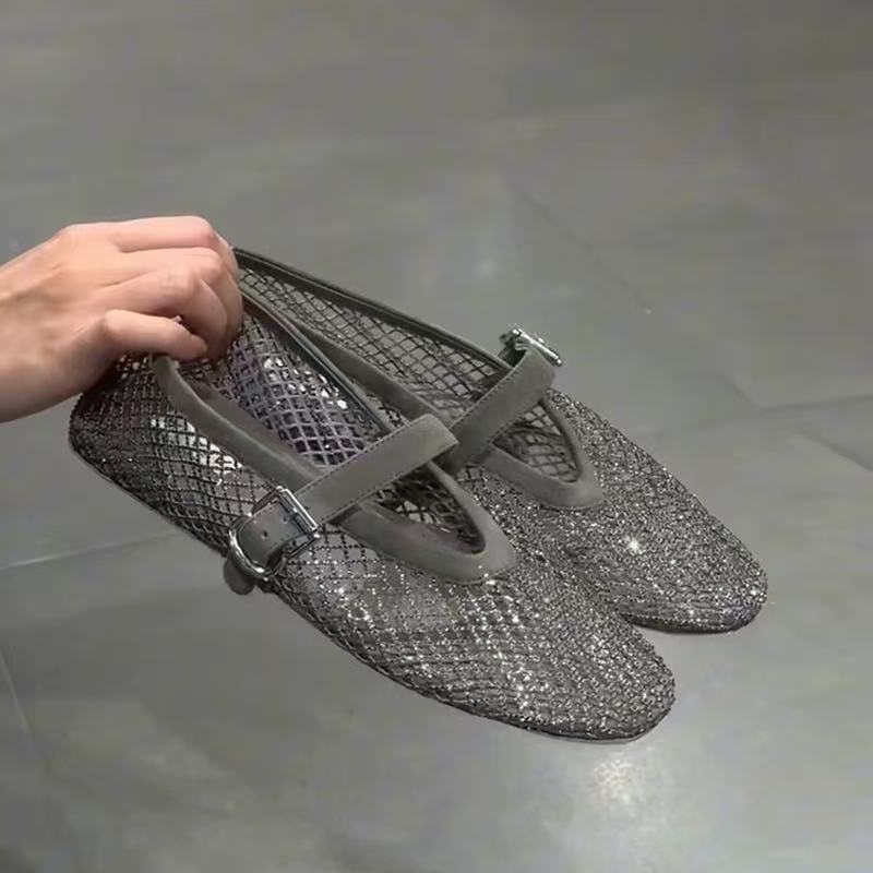 صنادل باوتو نسائية مرصعة بالأح - مراجعة Fishing Equipment Net وسعره