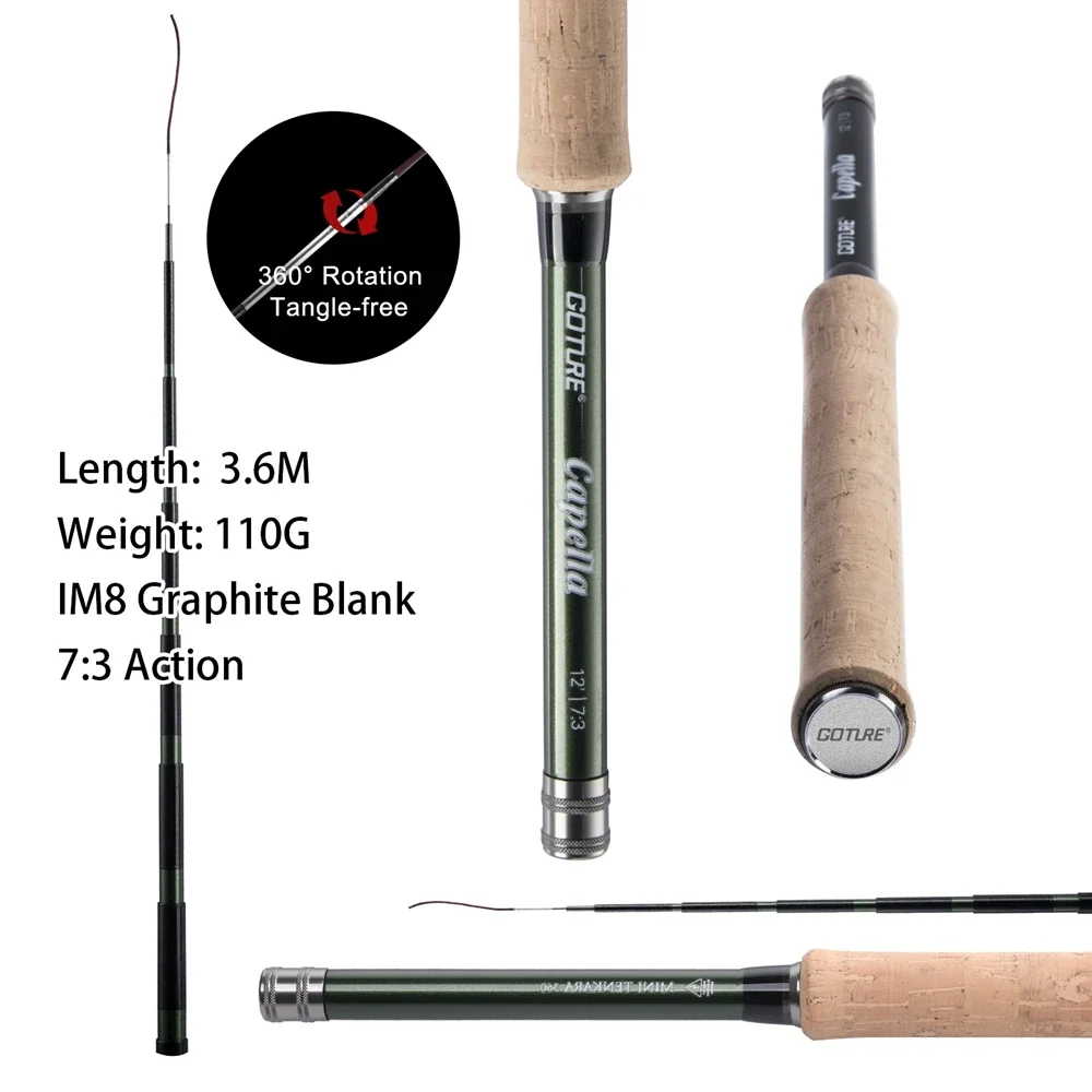 طقم صيد السمك بالذباب من جوتور - مراجعة Fishing Equipment Fly وسعره